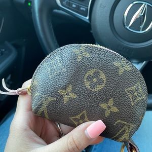 Repurposed Louis Vuitton coin pouch